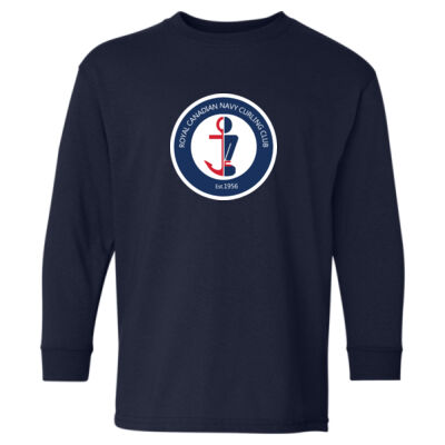 Gildan Youth Crest Printed Long Sleeve Thumbnail