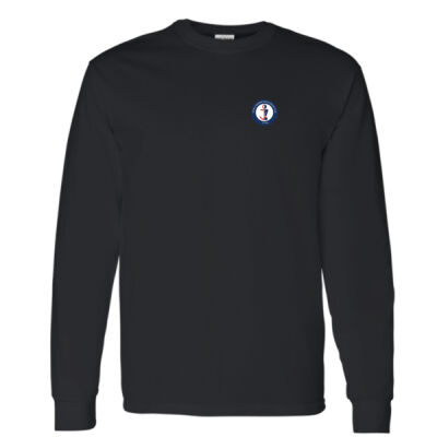 Gildan Unisex Emblem Printed Long Sleeve Thumbnail