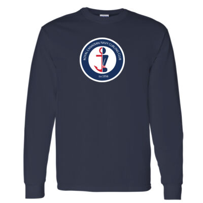 Gildan Unisex Crest Printed Long Sleeve Thumbnail