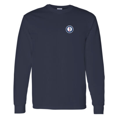 Gildan Unisex Emblem Printed Long Sleeve Thumbnail