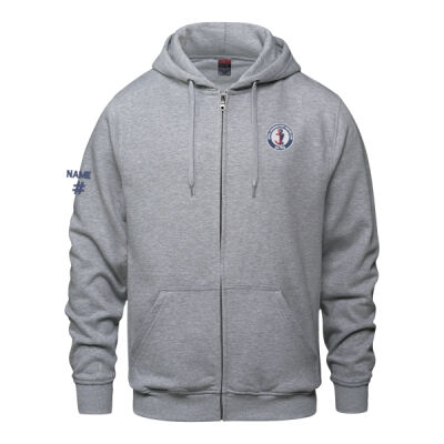 Surfer Unisex Emblem Embroidered Full Zip Thumbnail