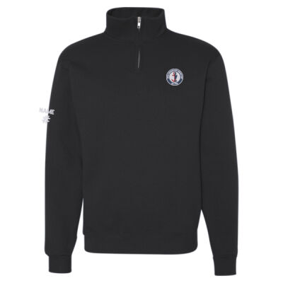 Jerzees Unisex Emblem Embroidered Quarter Zip Thumbnail