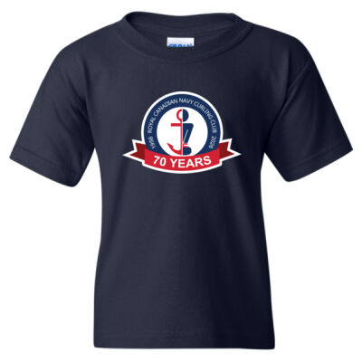 70th Crest Gildan Youth Printed T-Shirt Thumbnail