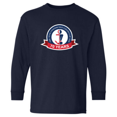 70th Crest Gildan Youth Printed Long Sleeve Thumbnail