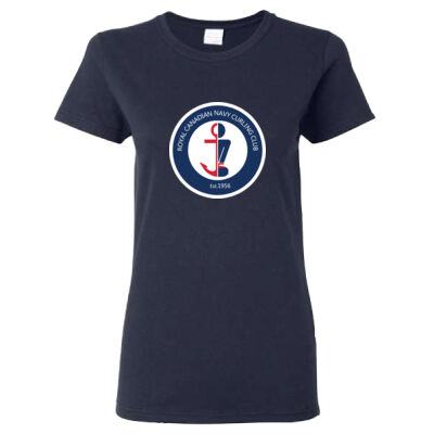 Crest Gildan Womens Printed T-Shirt Thumbnail