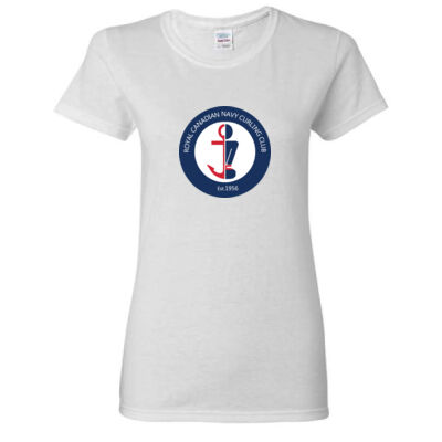 Crest Gildan Womens Printed T-Shirt Thumbnail